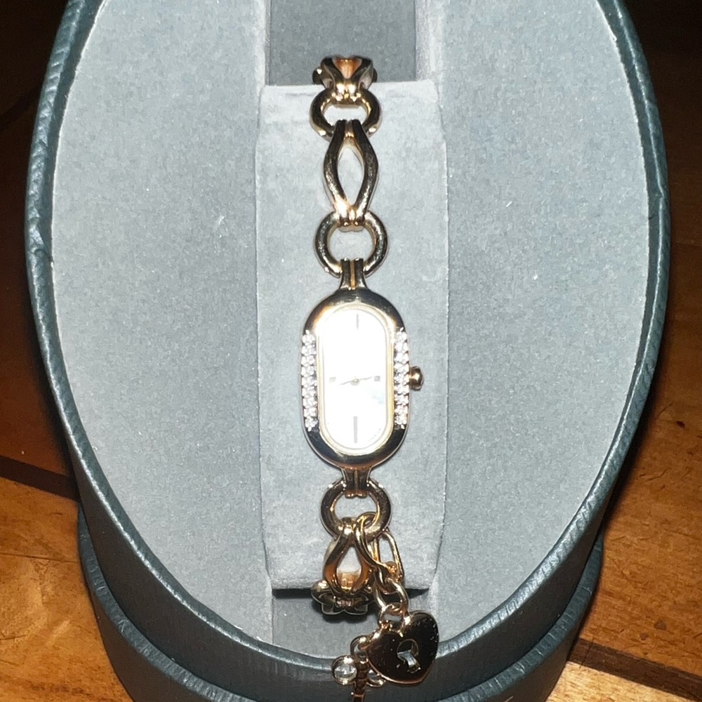 Citizen Eco-Drive Gold Charm Watch